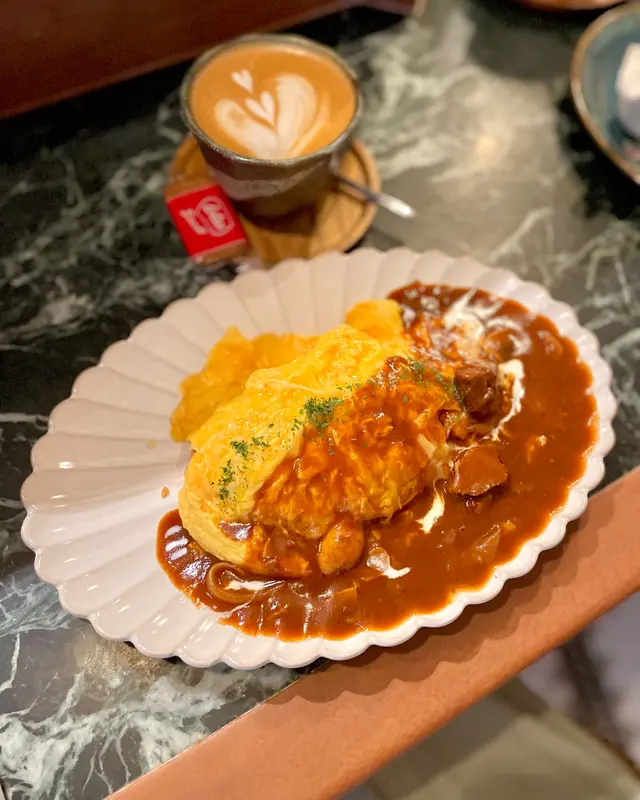 Omurice with Wagyu Demi-Glace Sauce