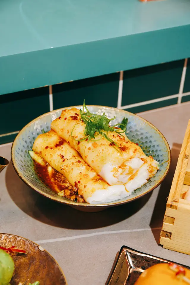 口水汁龍利魚腸粉