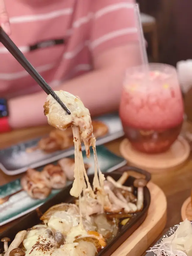 牛油芝士鐵板帶子