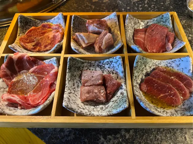 羊肉大盛包括羊西冷、羊腩、羊腿、羊柳、羊卷肉和羊後膝6個部位