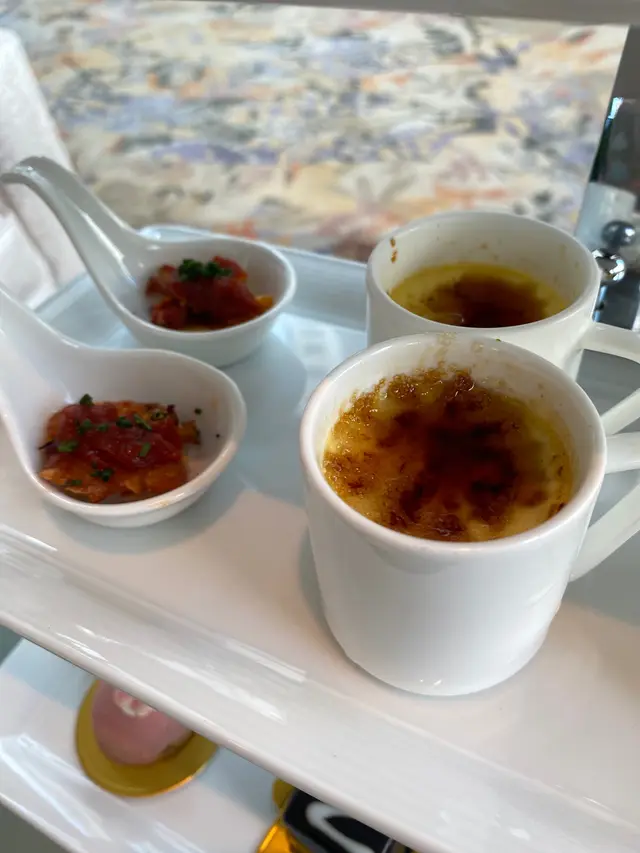 龍蝦tacos、燉蛋