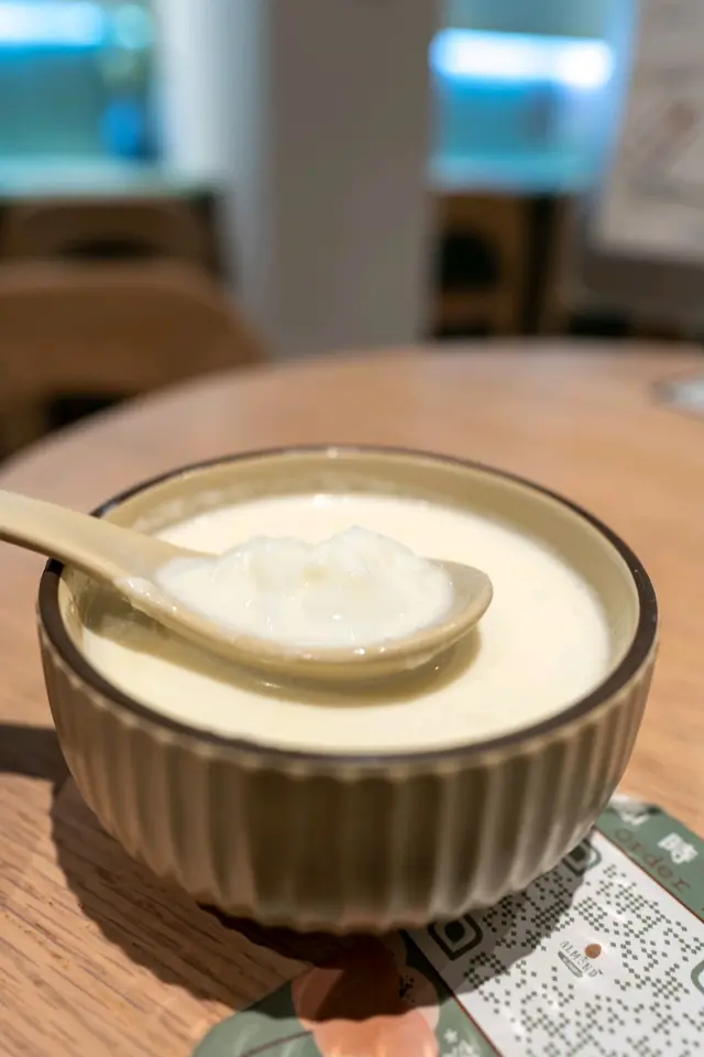 杏仁茶燉蛋白