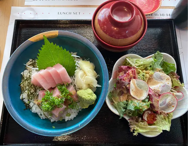 油甘魚丼 lunch set