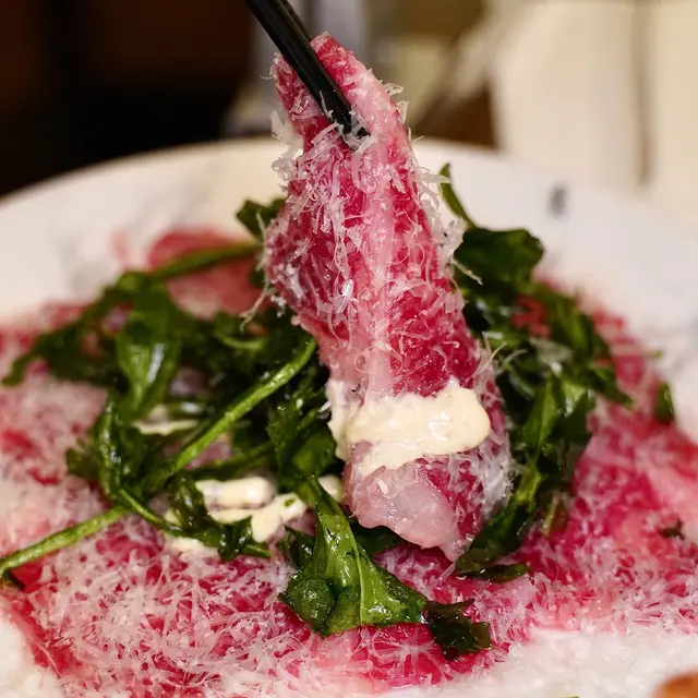 牛肉刺身Carpaccio