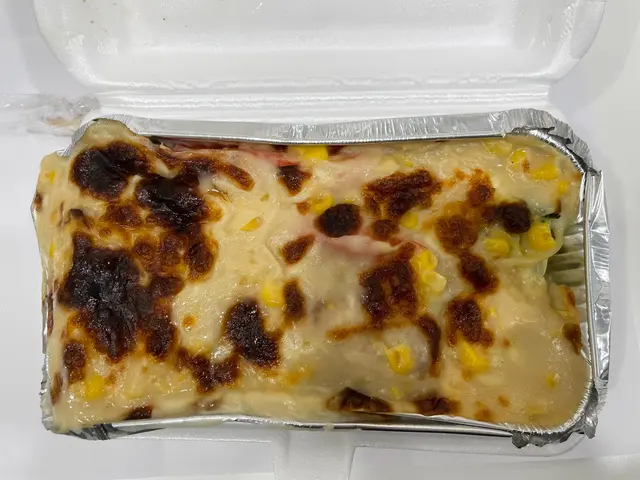 焗粟米蟹棒魚柳帶子意粉