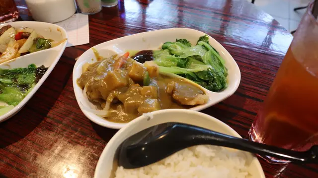 咖喱薯仔斑腩飯