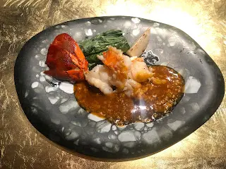 伊勢龍蝦.京都蕪菁.日本小松菜