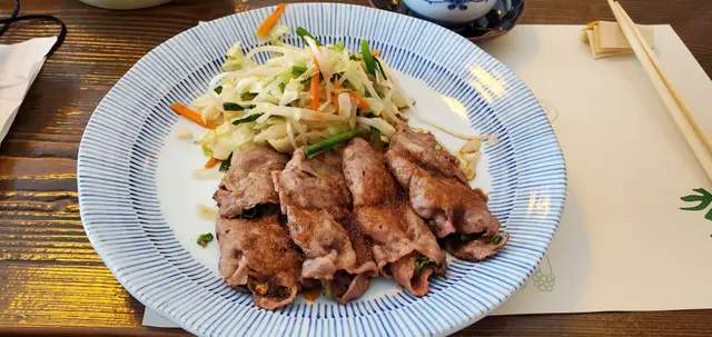 鐵板美國薄燒定食