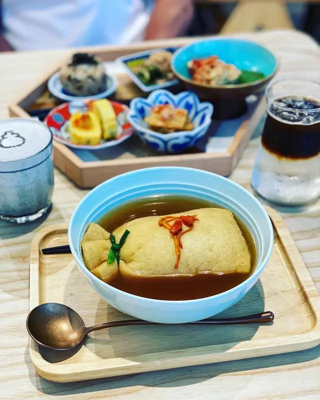 養生腐皮福袋烏冬