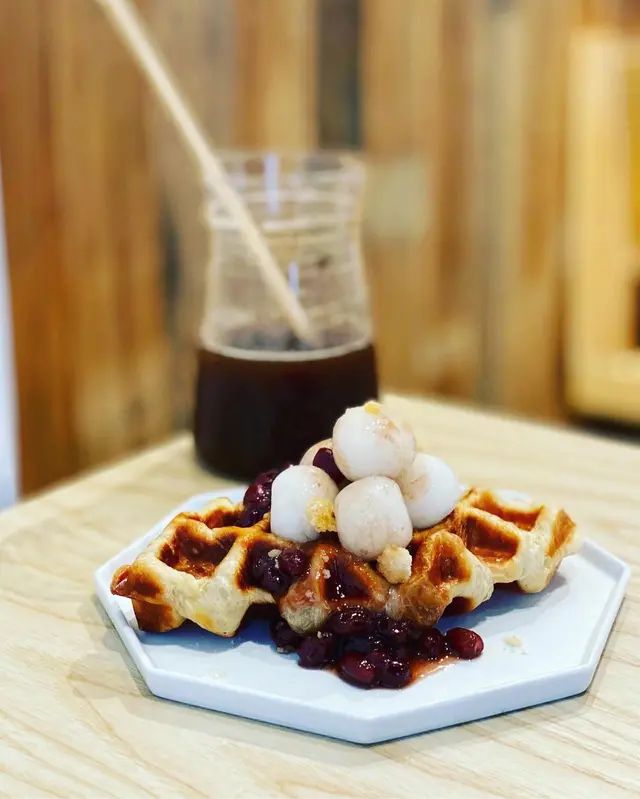 野蜂蜜冰/白玉丸子/紅豆Croffle