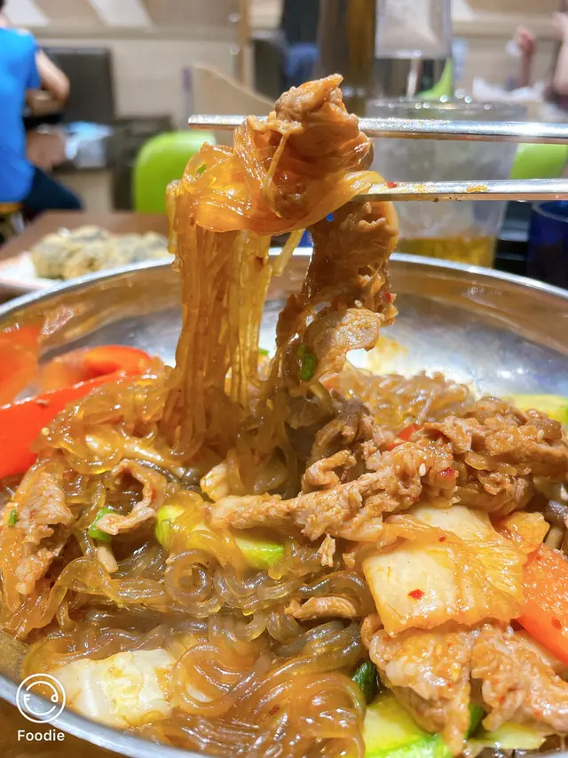 泡菜肥牛炒粉絲