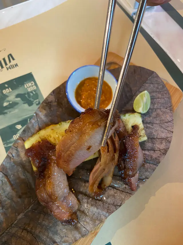 惹火上身鹹檸豬頸肉