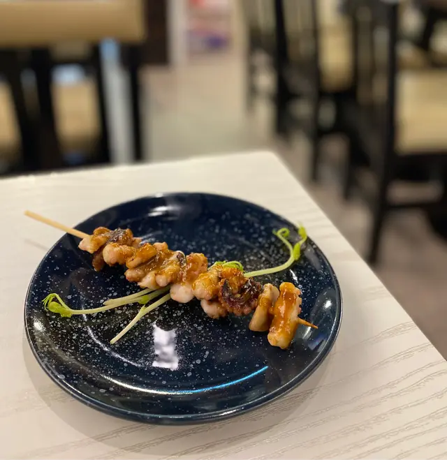 山葵章魚串