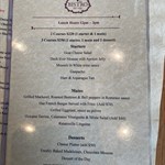 Lunch  menu