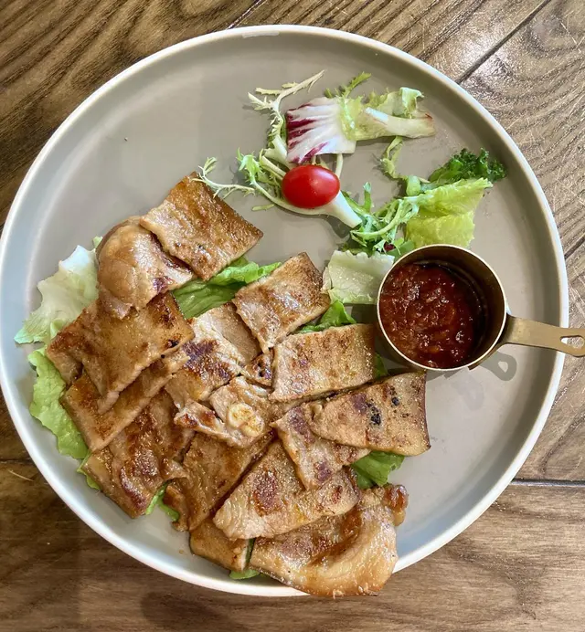 烤五花肉飯