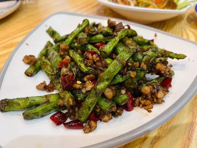 干煸四季豆（客飯餐）