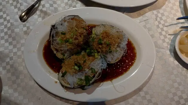 豉汁粉絲蒸北寄貝