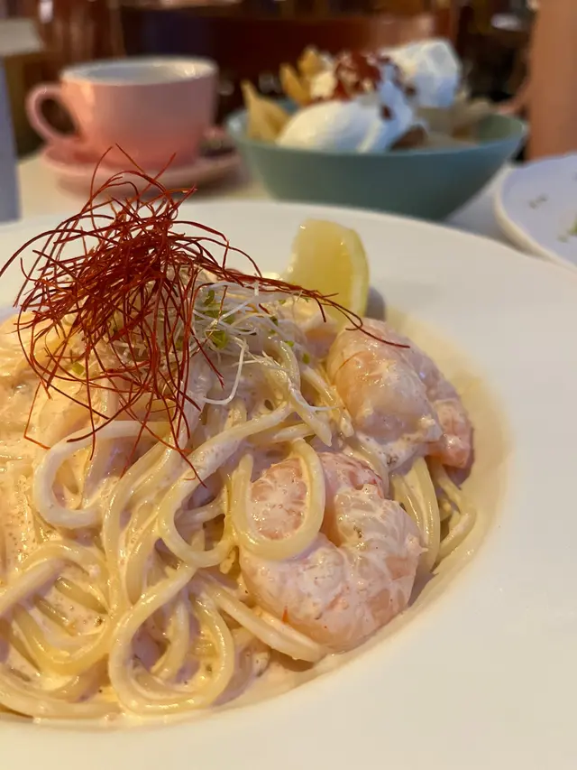 明太子海蝦意大利粉