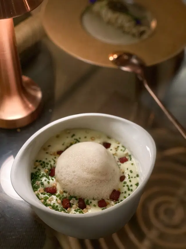 smoked organic egg