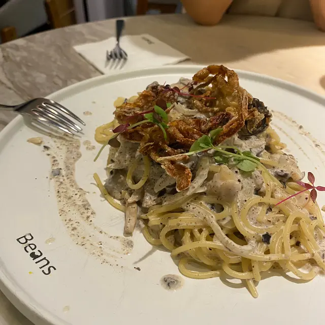 黑松露軟殼蟹意粉