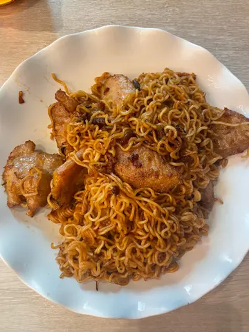 XO醬豬扒出前一丁