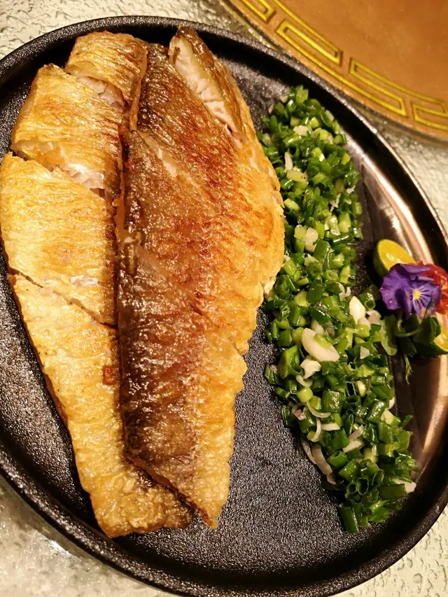 香蔥雞油蒸馬友