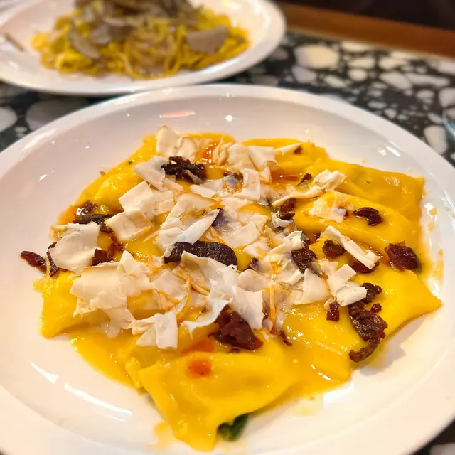 Double Ravioli Pumpkin & Ricotta
