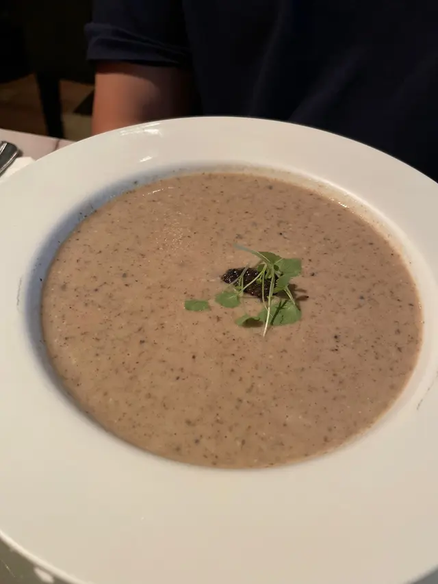 Mushroom truffle Soup