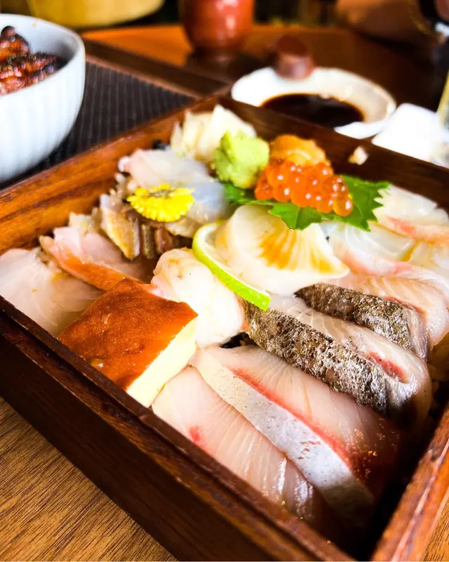 Chef’s Sashimi Selection over Edomae Rice