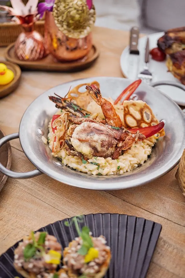 Tom Yum Gong Risotto