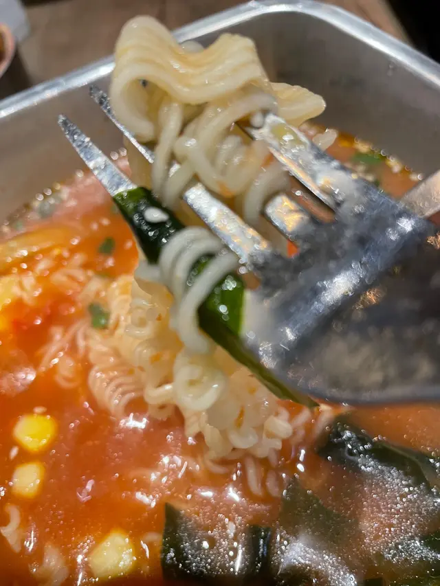 韓式拉麵 跟餐