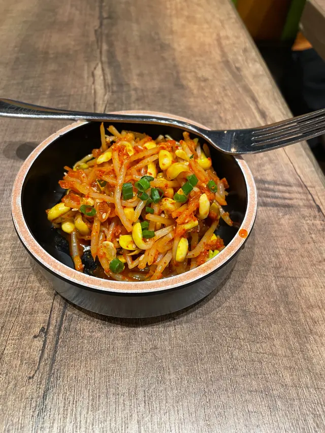 加配 涼拌大豆芽