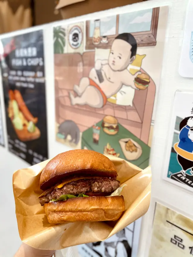 特選美國牛肉漢堡