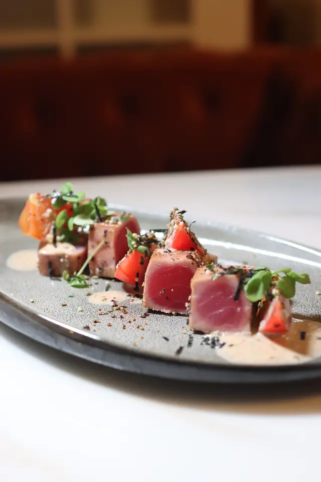 胡麻清酒炙燒吞拿魚