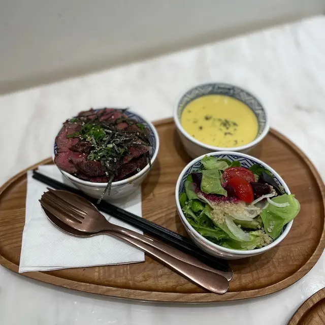 澳洲和牛迷你丼套餐