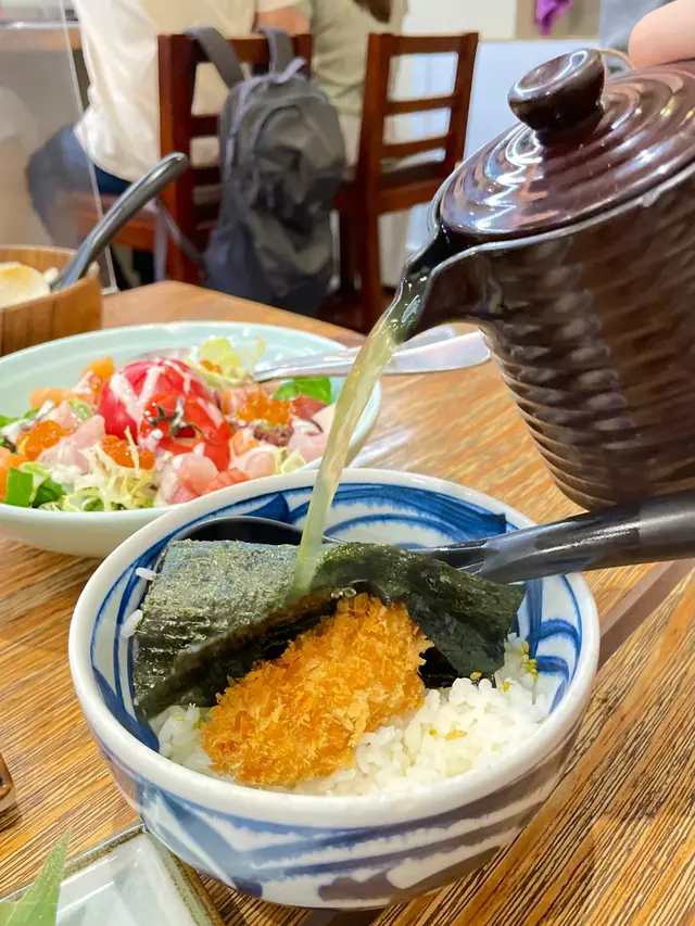 吉列炸蠔茶潰飯