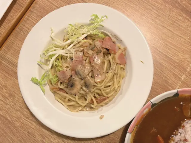 白汁黑松露煙肉 手工意大利麵