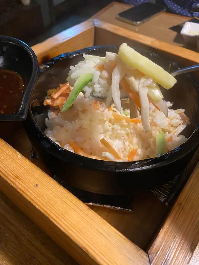  泡菜芝士石鍋飯 