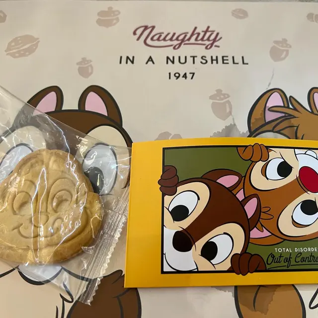 不少Chip&Dale餐會連一片曲奇