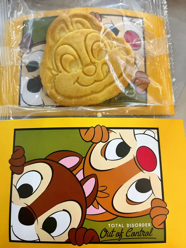 點松鼠主題食物,贈送牛油曲奇