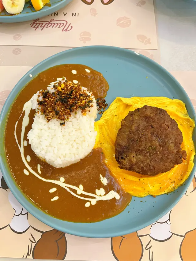白飯卡通造型,好有趣