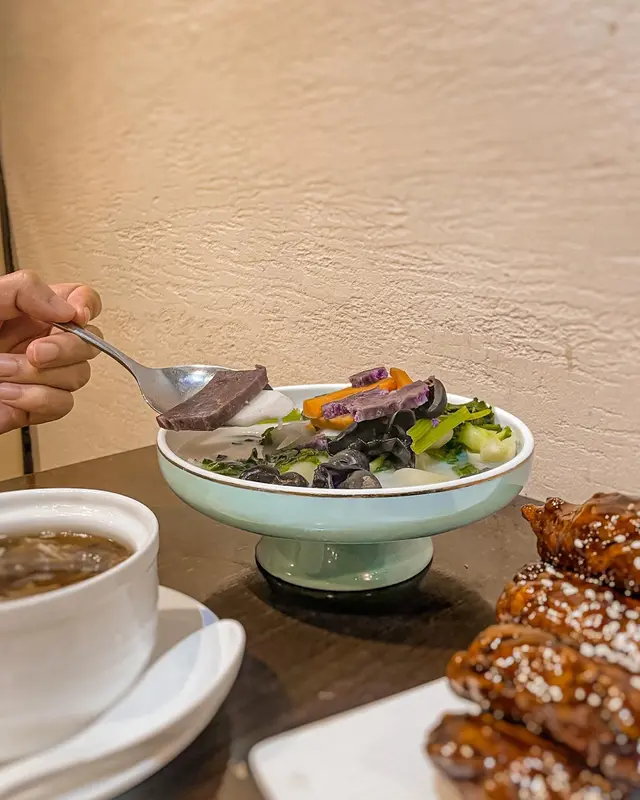 有機薯淮山浸時蔬 