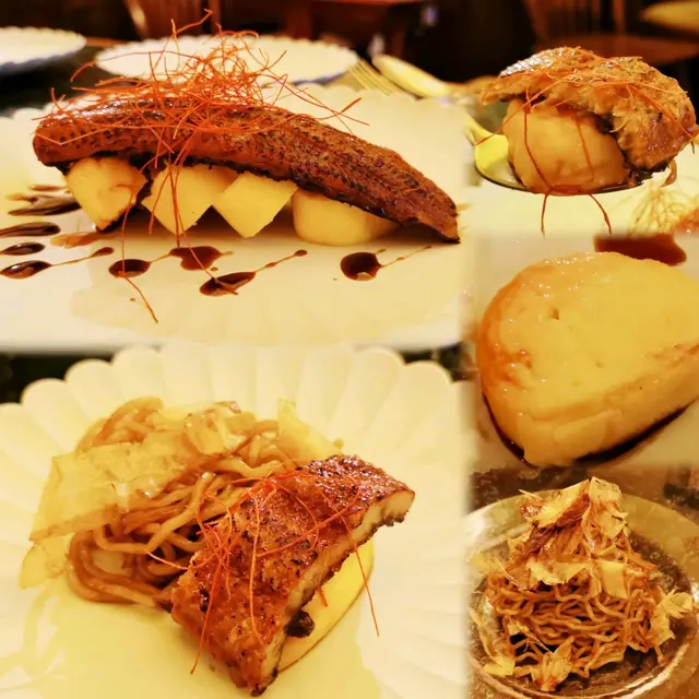 鰻魚玉子燒伴炒麵