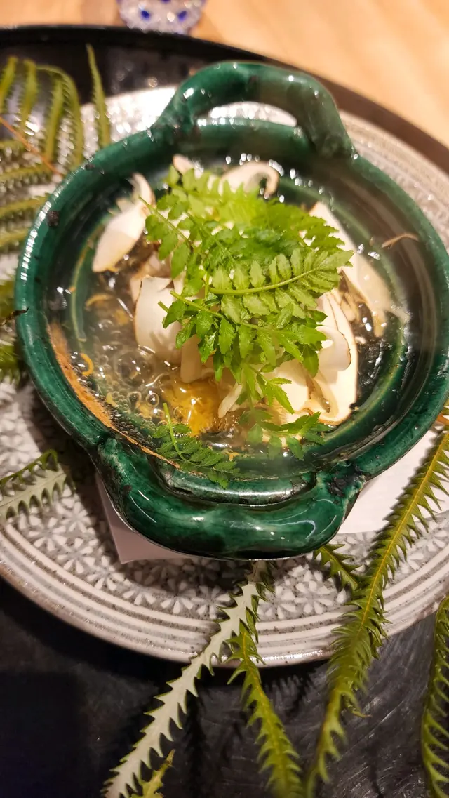 北海道松茸 銀杏 海鼠子 山椒葉