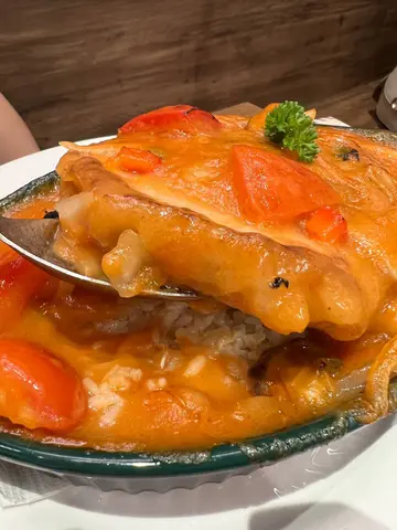 经典海派焗猪扒饭