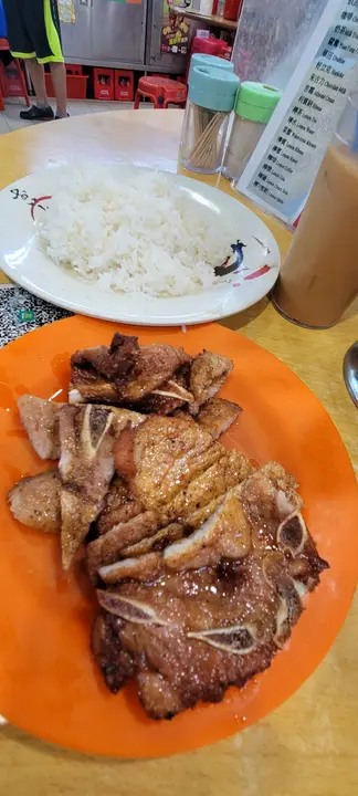 猪扒饭