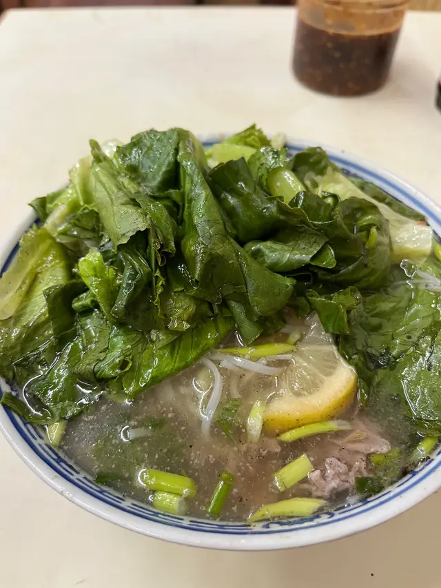 生牛肉時菜湯檬
