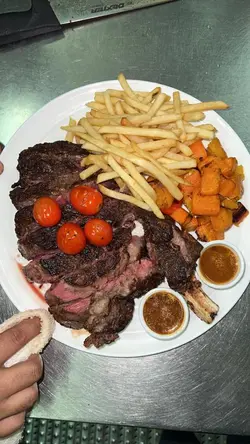 Char Grilled T-bone steak