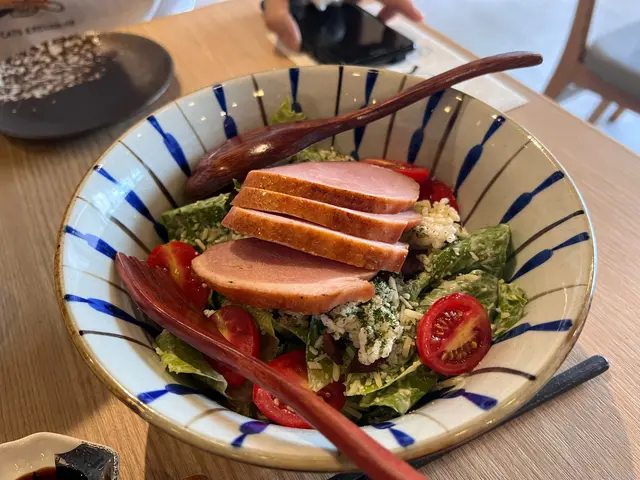 日式煙鴨胸凱撒沙律