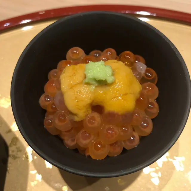 Salmon Uni Roe 三文魚籽海膽丼
